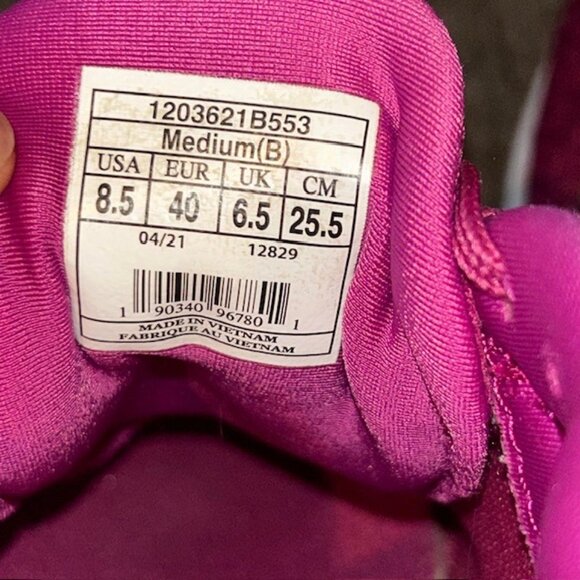 BROOKS Range 2 Women's Size 8.5 B Shoes Violet Pink Running Sneakers 1203621B553 - Picture 6 of 7